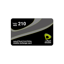 Etisalat E-Voucher 210 AED