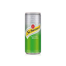 Schweppes Mojito Sparkling Carbonated Drink Can, 250ml