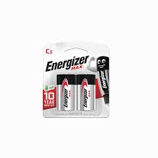 Energizer Max C2 Battery, 2pcs