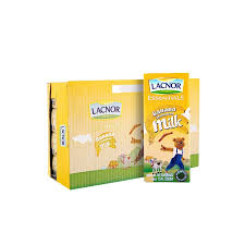 Lacnor Essentials UHT Milk Banana 180mlx32