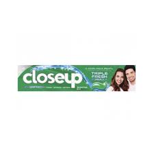 Close Up Triple Fresh Menthol Fresh Toothpaste, 50ml