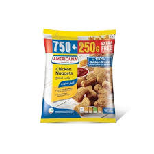 Americana Original Chicken Nuggets 750g + 250g Extra Free