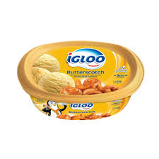 Igloo Butterscotch Ice Cream 1L