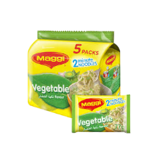 نودلز ماجي بالخضار في دقيقتين، ٥ × ٧٧ غرام