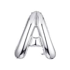 Silver Balloon Letter A No.3500