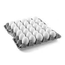 Fakieh Fresh Large White Eggs, 30 Pieces