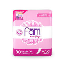Fam Maxi One Step Pads 30s