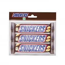 Snickers Original Chocolate Bar Value Pack, 3x5x40g