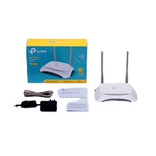 راوتر Tp Link Tl-Wr840N لاسلكي N بسرعة 300 ميجابت في الثانية مع ضمان لمدة عام