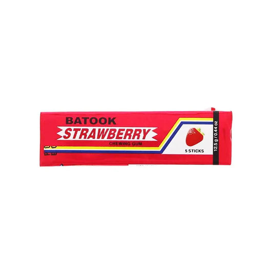 Batook Strawberry Gum, 5 Pieces