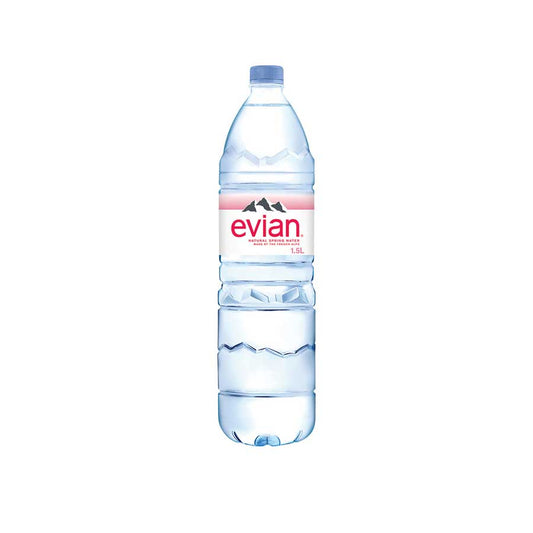 Evian Natural Mineral Water 1.5 L