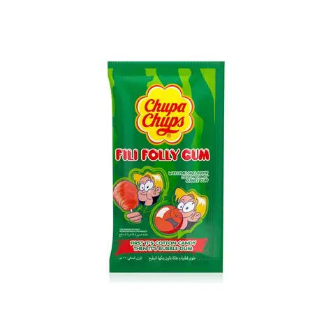 Big Babol Filly Folly Gum Watermelon Cotton Candy Gum, 11g