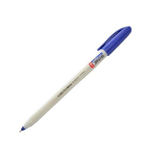 Cello Tri-Mate Pen Blue