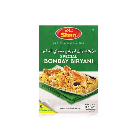 Shan Special Bombay Biryani Recipe & Masala Mix, 60g