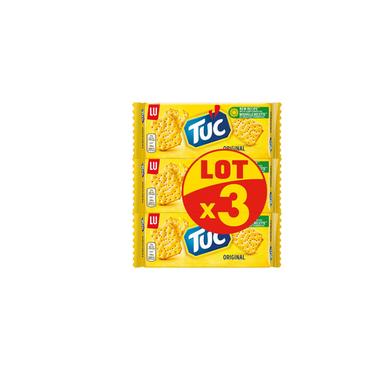 Tuc Original Crackers Pack, 3x100g