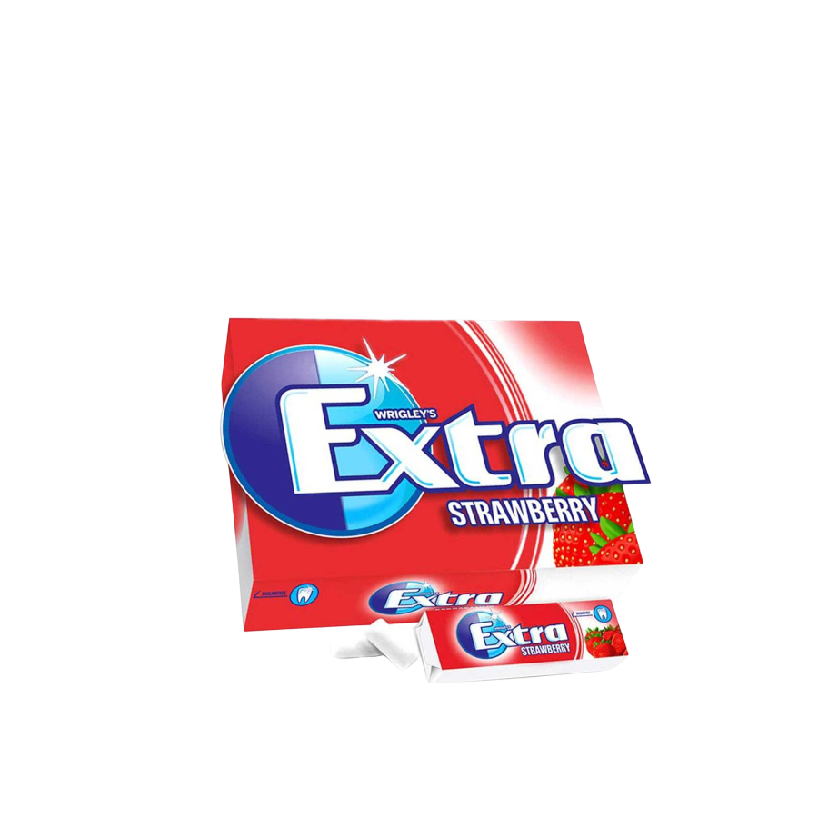 Wrigleys Extra Strawberry Gum 30 pcs x 14 g