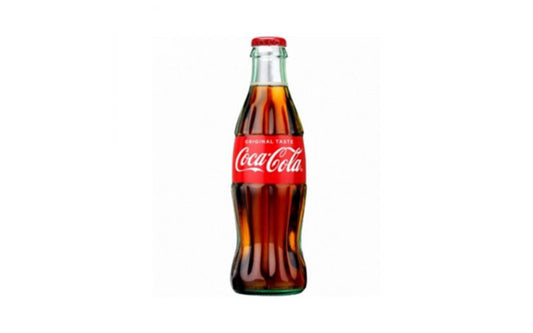 Coca-Cola Original Taste Carbonated Soft Drink Glass Bottle, 290ml