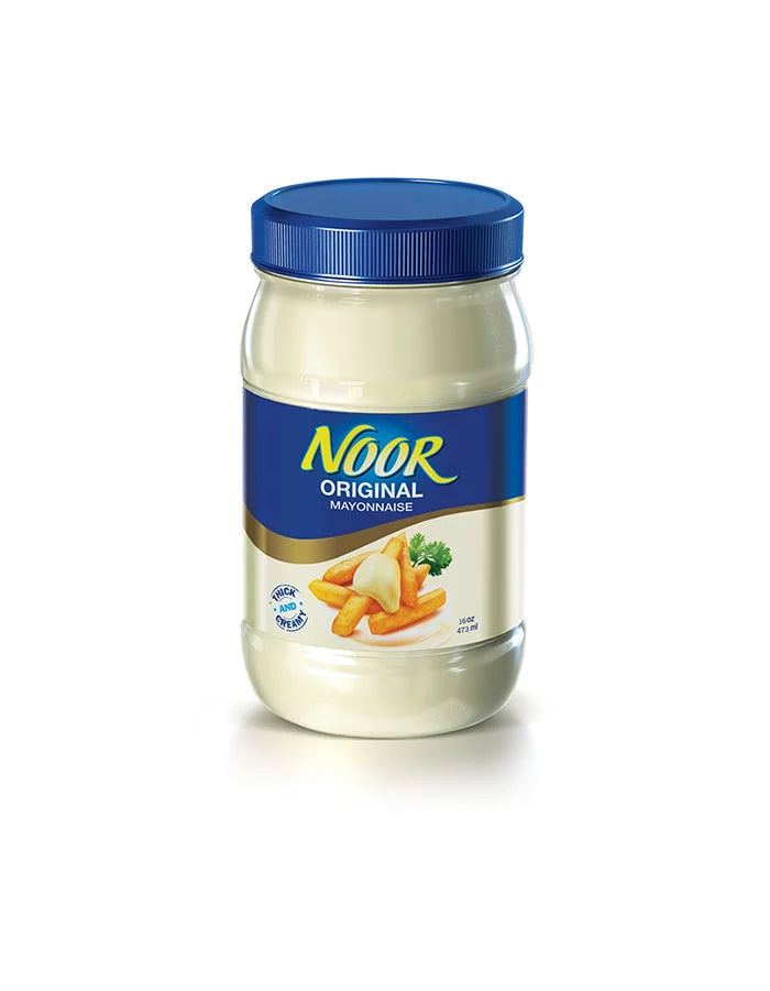 Noor Original Thick & Creamy Mayonnaise Jar, 473ml