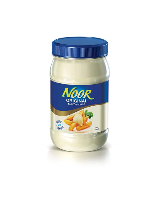 Noor Original Thick & Creamy Mayonnaise Jar, 473ml