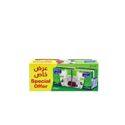 Almarai Full Fat Feta Cheese Special Offer, 2x200g