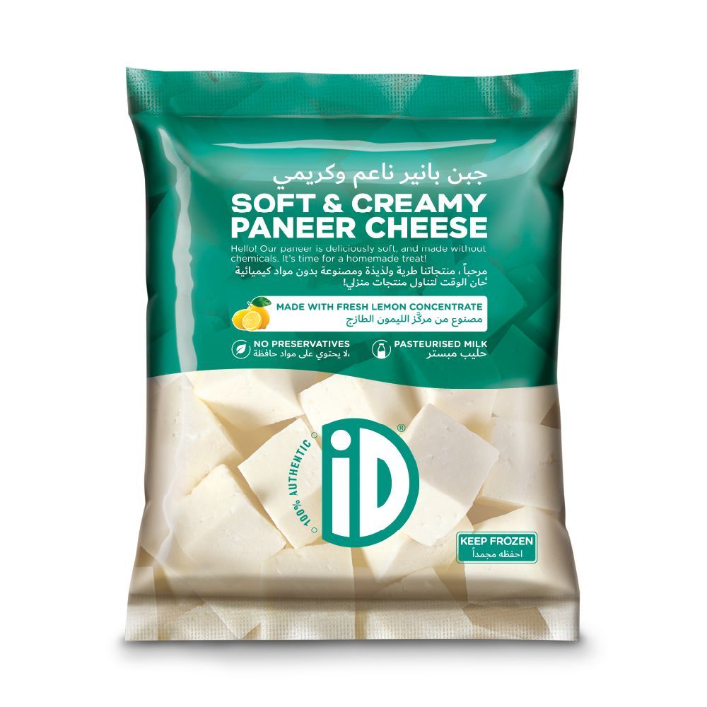 iD Soft & Creamy Paneer with Lemon Concentrate, 200g