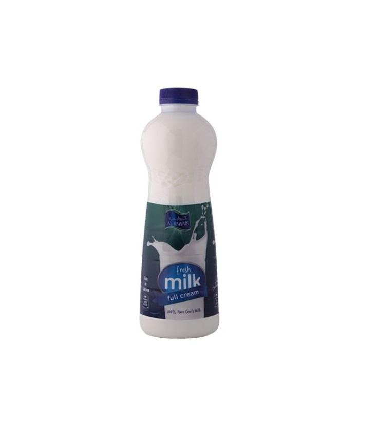 Al Rawabi Full Cream Fresh Milk, 1L
