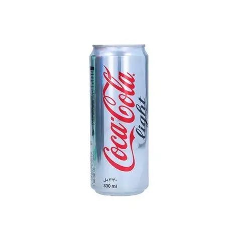 Coca-Cola Light Carbonated Soft Drink Can, 330ml