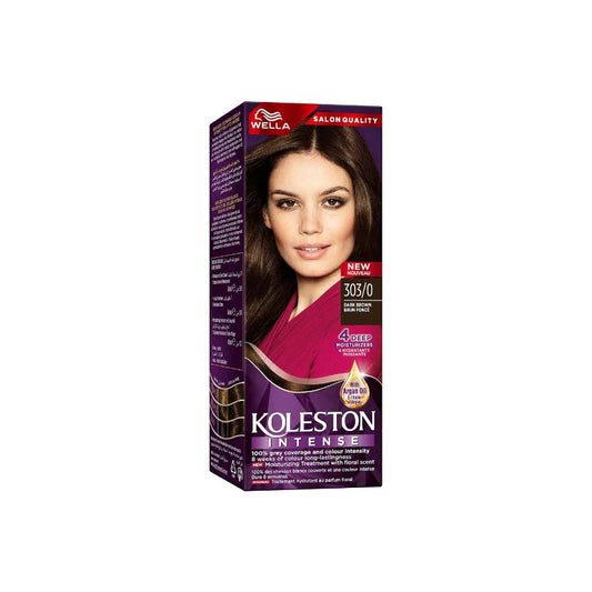 Koleston Intense Dark Brown 303-0 Hair Color Kit