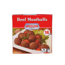 Americana Beef Meatball Packet, 400g
