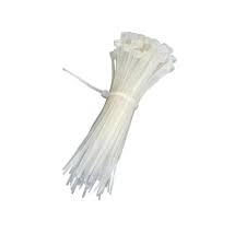 Sirocco White Cable Ties (3.6x200mm) 50 per pack