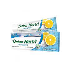 Dabur Herbl Toothpaste Whitening 150g + Tooth Brush
