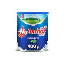 Anchor Fortified Full Cream Milk Powder, 400g