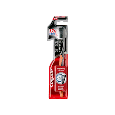 Colgate Slim Soft Charcoal Soft Toothbrush, 2 Pieces