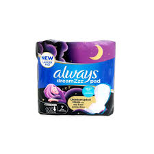 Always DreamZzz Maxi Thick Night Pads with Wings, 8 Pieces