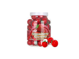 Deer Candy Soft Candy Strawberry Gummy, 30 Pieces