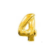 زينة حفل عيد ميلاد سعيد بالون من رقائق الذهب - رقم 4