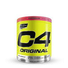 C4 Original Pre-Workout Powder Icy Blue Razz Flavor, 390g