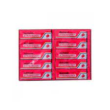 Batook Strawberry Chewing Gum, 5 Sticks, 20x12.5g