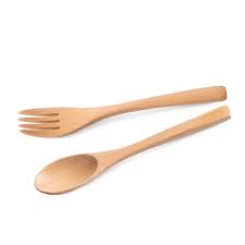 Awm Wooden Spoon 2 Pcs Set