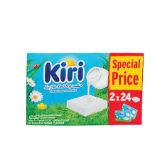 Kiri Spreadable Cream Cheese Squares - Pixar Limited Edition, (2x24 Portions), 800g