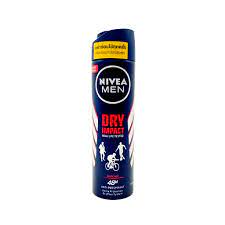 Nivea Men Dry Impact Antiperspirant Deodorant Spray, 150ml