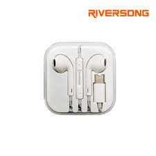 سماعة أذن ستيريو ريفرسونج ميلودي تي+ من النوع سي - بيضاء