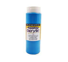 لون أكريليك خريج من دالر روني - أزرق أساسي، 500 مل