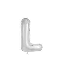 Silver Balloon Letter L No.3511