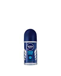 Nivea Men Anti-Perspirant Fresh Active Deodorant Roll-On, 50ml