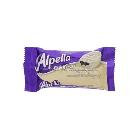 Alpella White Chocolate with Coca Cream Bar Cake, 40g