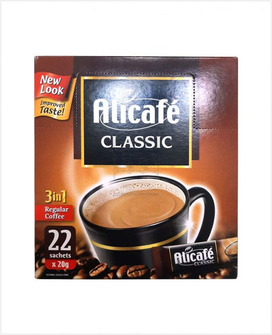 Alicafe Classic 3-in-1 Coffee, 22x20g