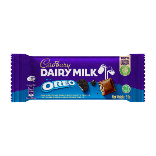 Cadbury Dairy Milk Chocolate with Oreo Biscuit 95 g