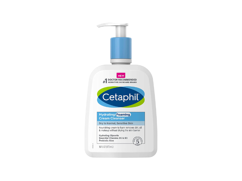 Cetaphil Hypoallergenic Hydrating, Soothing & Replenishing Face & Body Cleanser for Dry to Normal & Sensitive Skin, 236ml