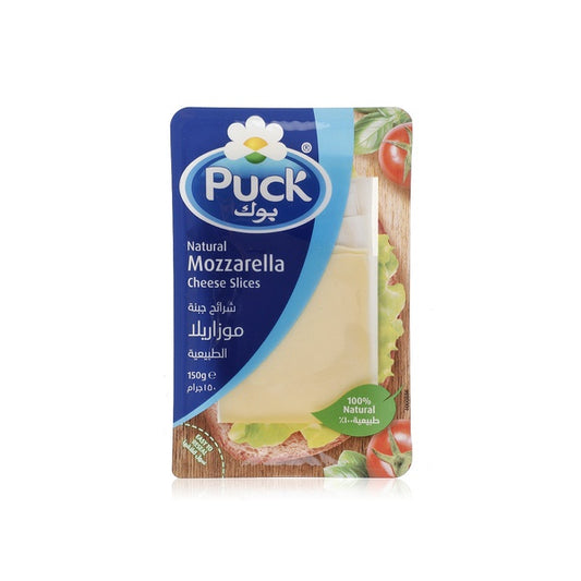 Puck Mozzarella Natural Cheese Slices 150 g